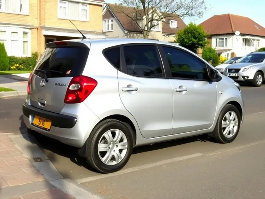 Después del polarizado — Hatchback — vidrios laterales